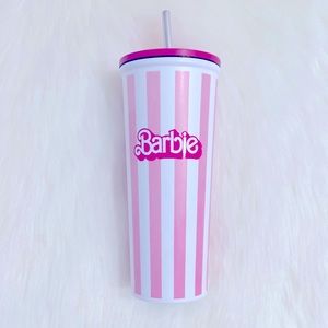 Barbie The Movie Stainless Steel Tumbler NWT Excellent Condition